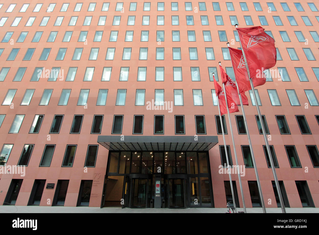 Sitz der Metallarbeiter S Union Igm in Frankfurt Stockfoto Sitz der Metallarbeiter S Union Igm in Frankfurt Stockfoto