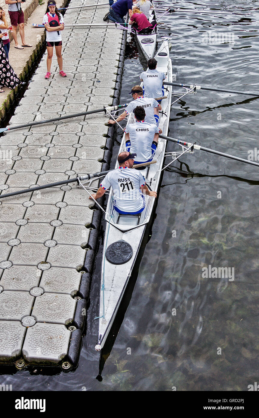 Rudern, Team, Boot, Fluss, Zeile, Wettbewerb, Rennen, Sport, Mannschaft ...