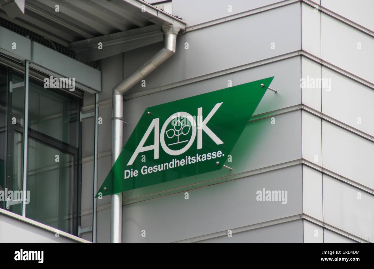 Logo-Aok Stockfoto