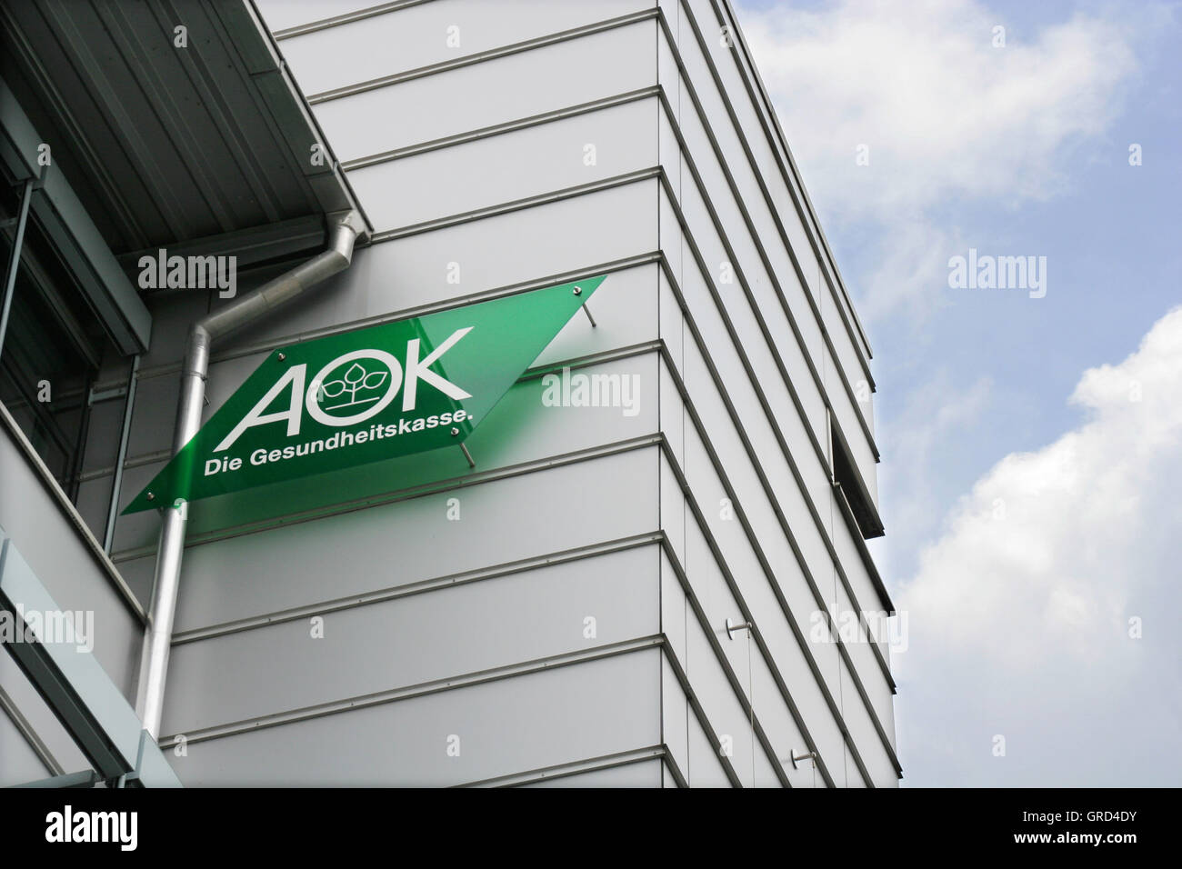 Logo-Aok Stockfoto