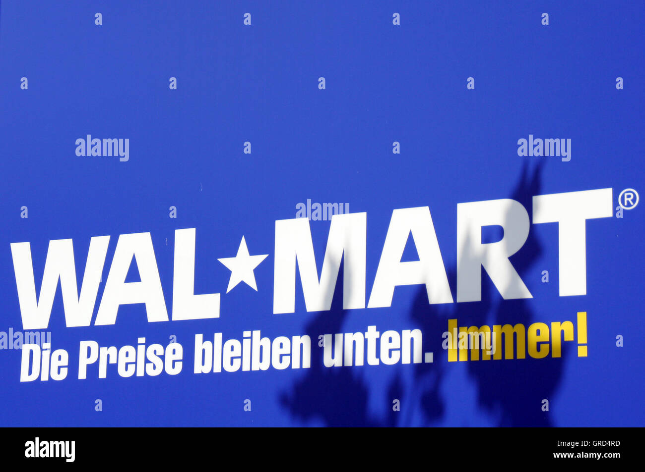 Logo-Wal-Mart Stockfoto