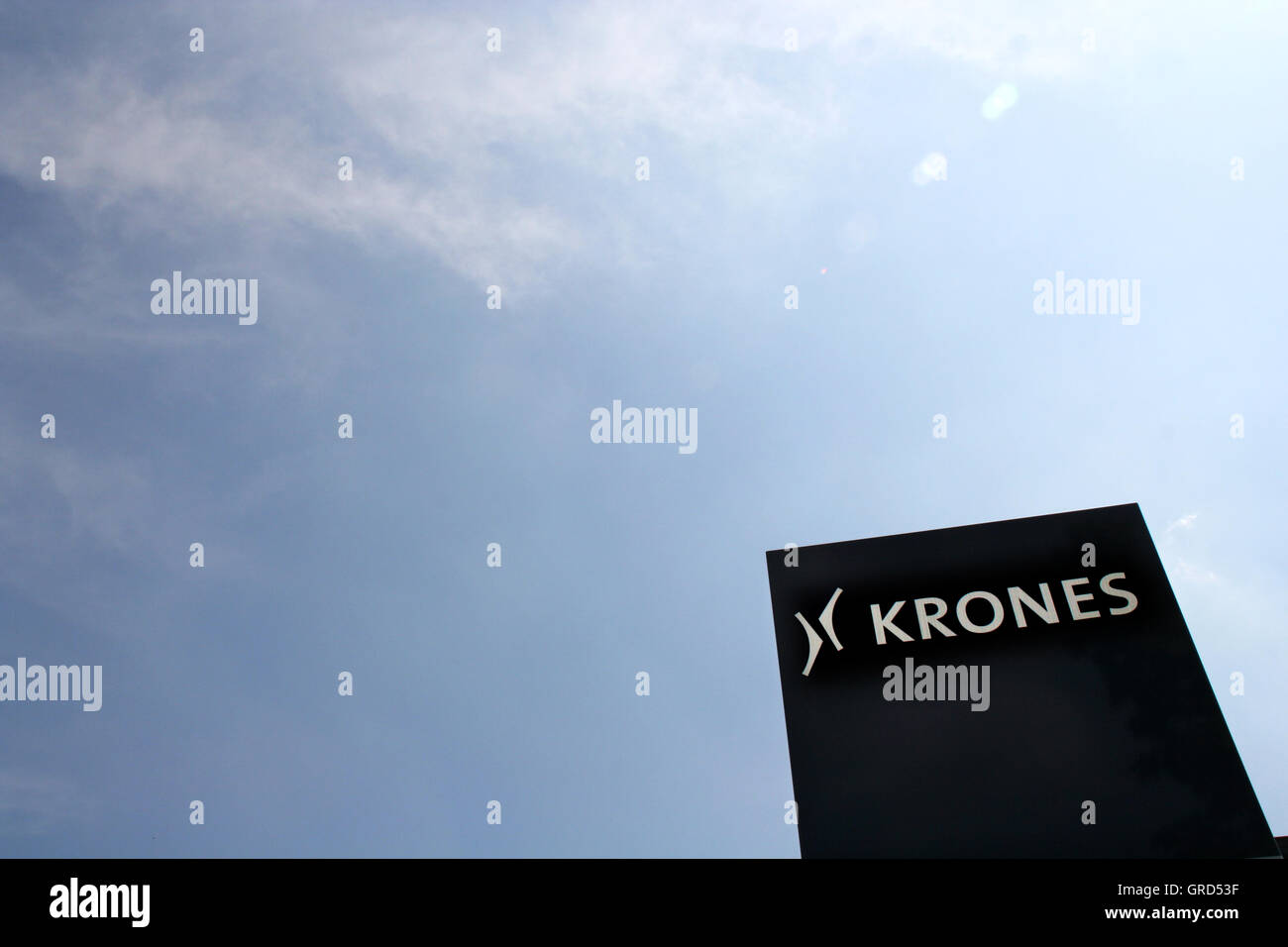 Logo-Krones Stockfoto