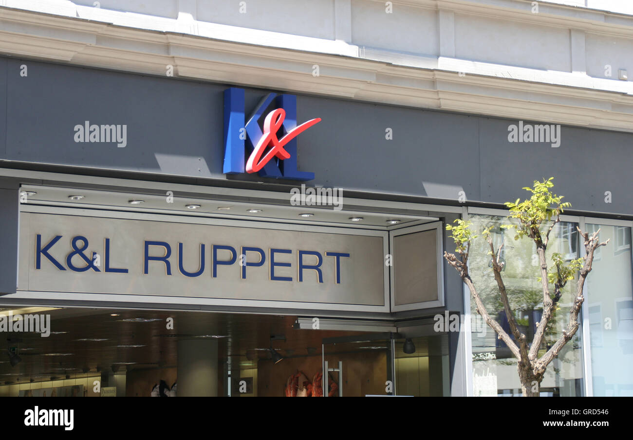 Logo K Amp L Ruppert Stockfoto