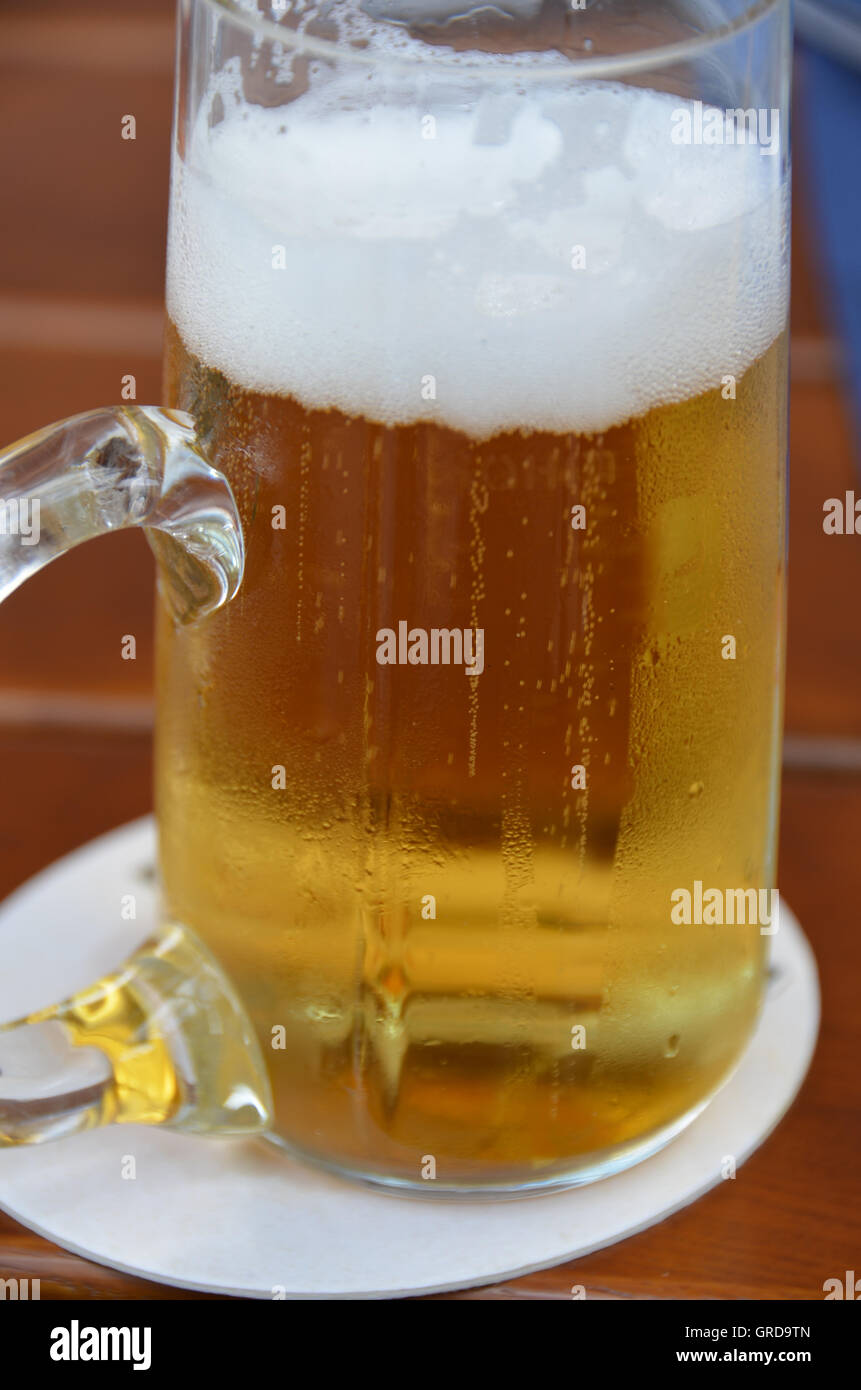 Bier Stockfoto