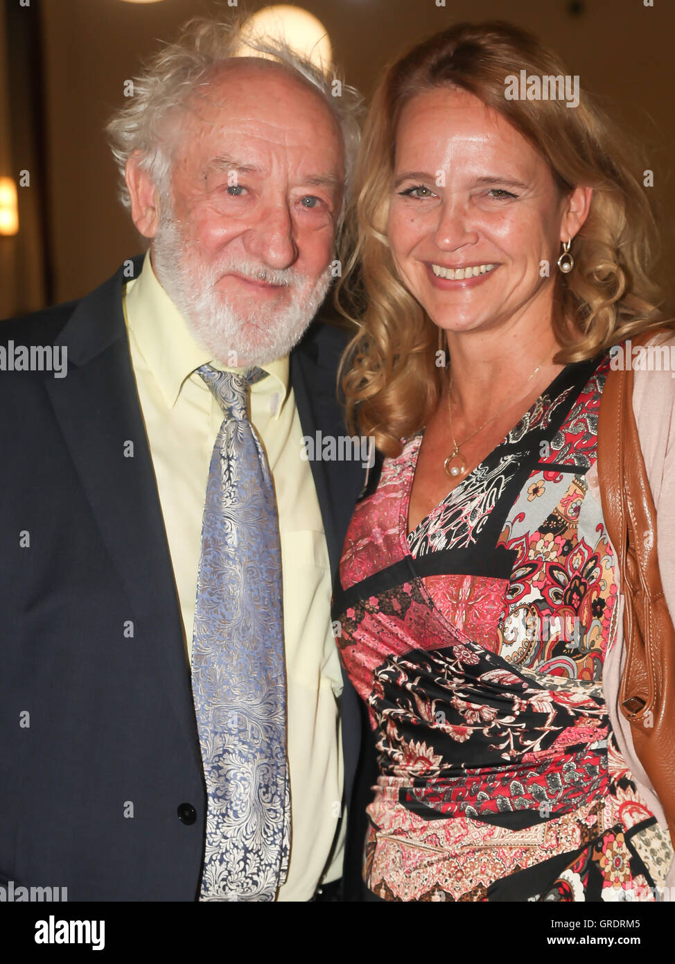 Dieter Hallervorden und Frau Elena Blume Stockfotografie - Alamy