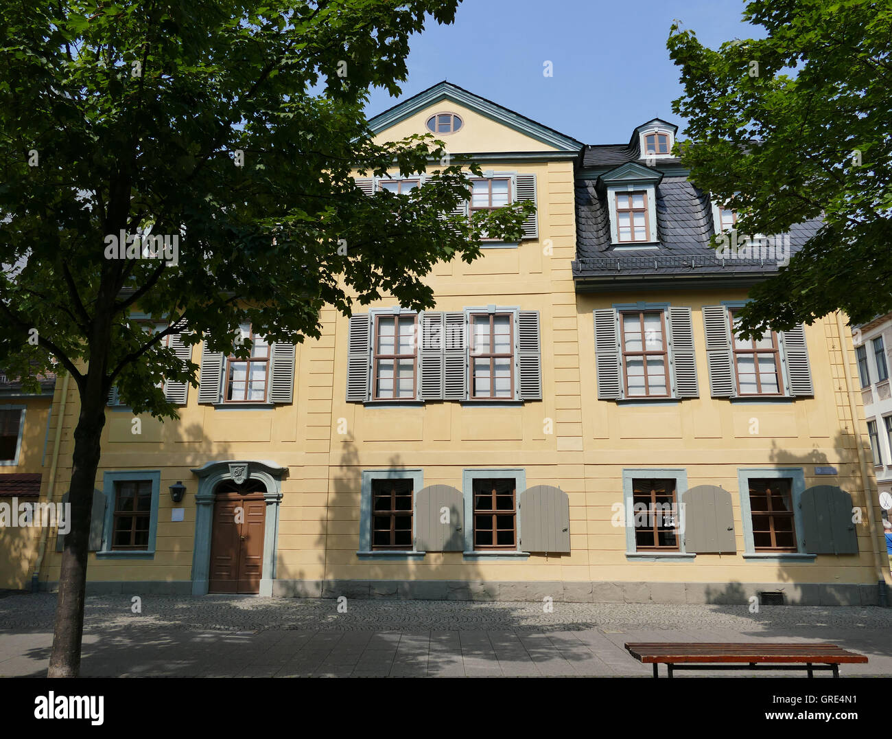 Schillerhaus, Weimar Stockfoto