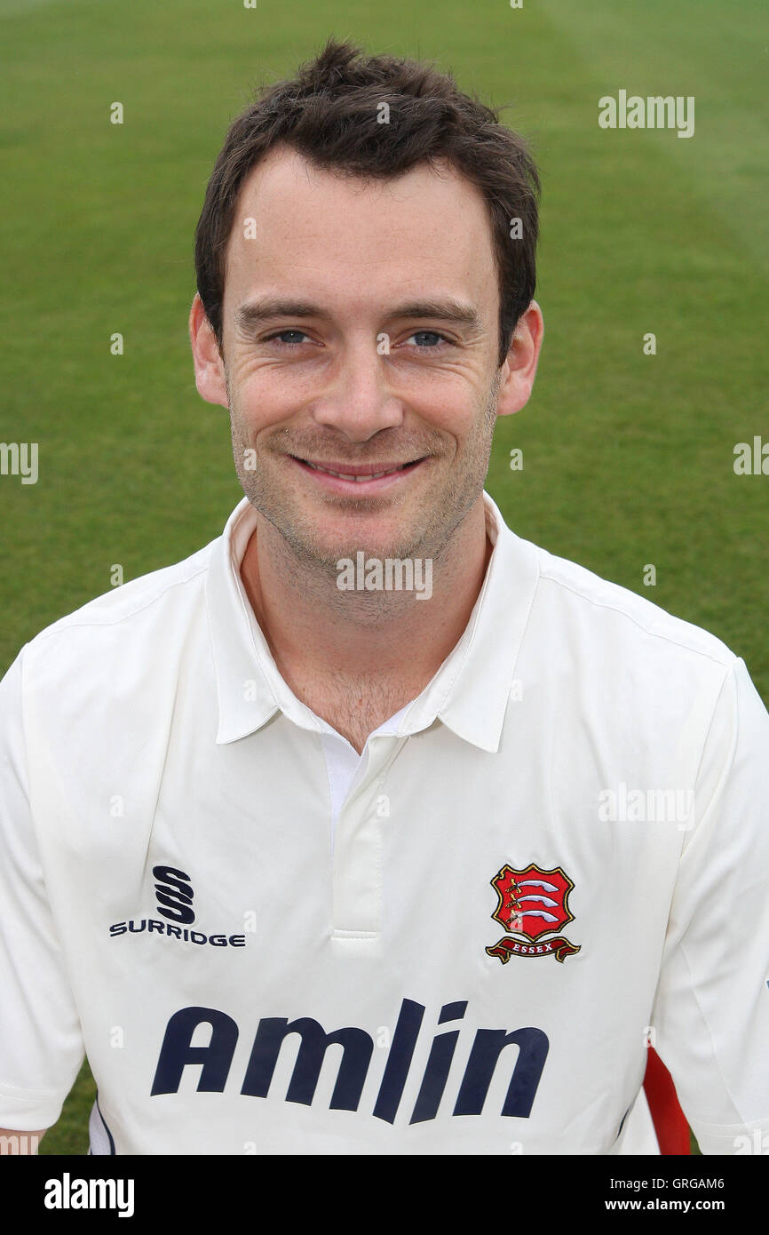 James Foster von Essex - Essex CCC Pressetag auf dem Ford County Ground, Chelmsford - 04.05.11 Stockfoto