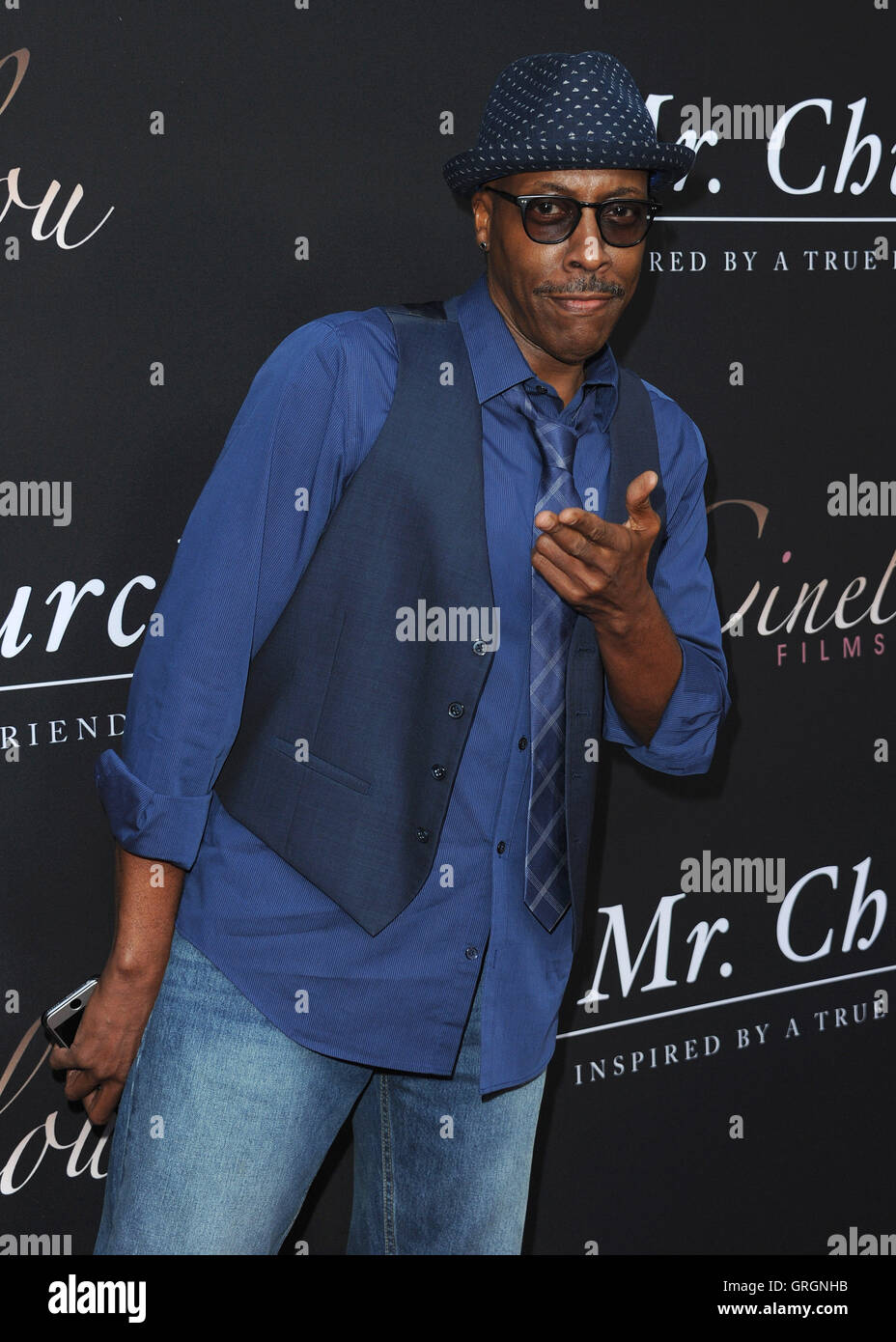 Hollywood, USA. 6. September 2016.  Arsenio Hall an der Los Angeles premiere von "Mr Church" ArcLight Hollywood am 6. September 2016 in Hollywood, Kalifornien. Bildnachweis: MediaPunch Inc/Alamy Live-Nachrichten Stockfoto