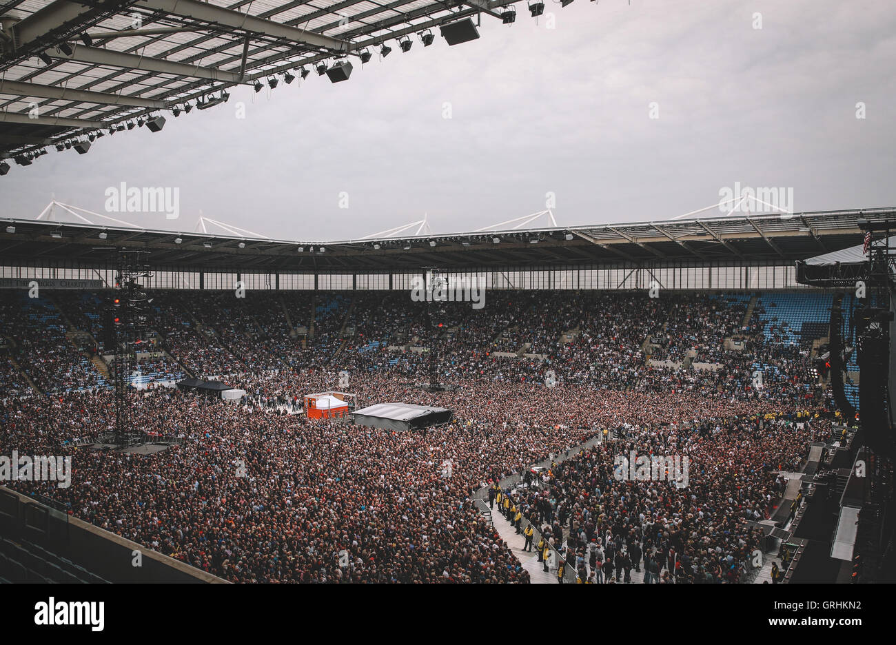 Bruce Springsteen tritt beim MTV-Konzert in der Ricoh Arena in Coventry auf Stockfoto