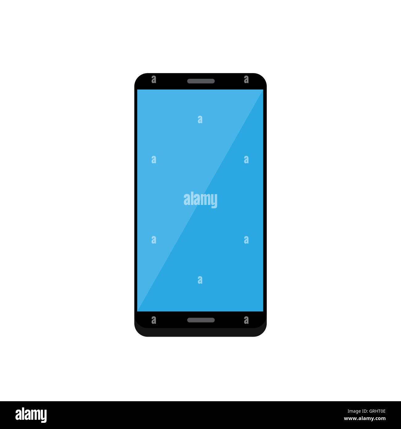 Smartphone-Symbol Vektor mockup Stock Vektor