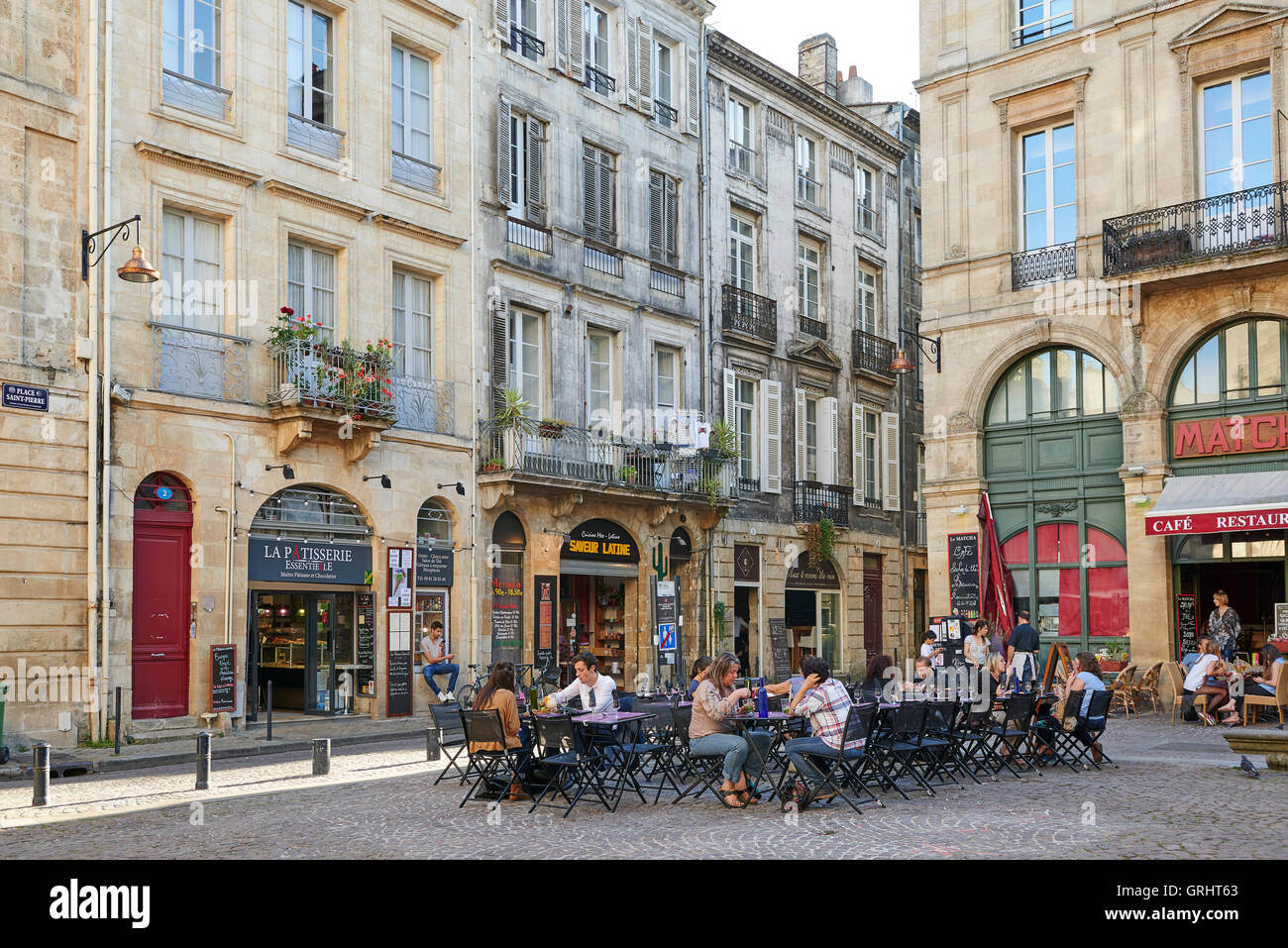 Ort Saint-Pierre, Bordeaux, Gironde, Aquitanien, Frankreich, Europa Stockfoto