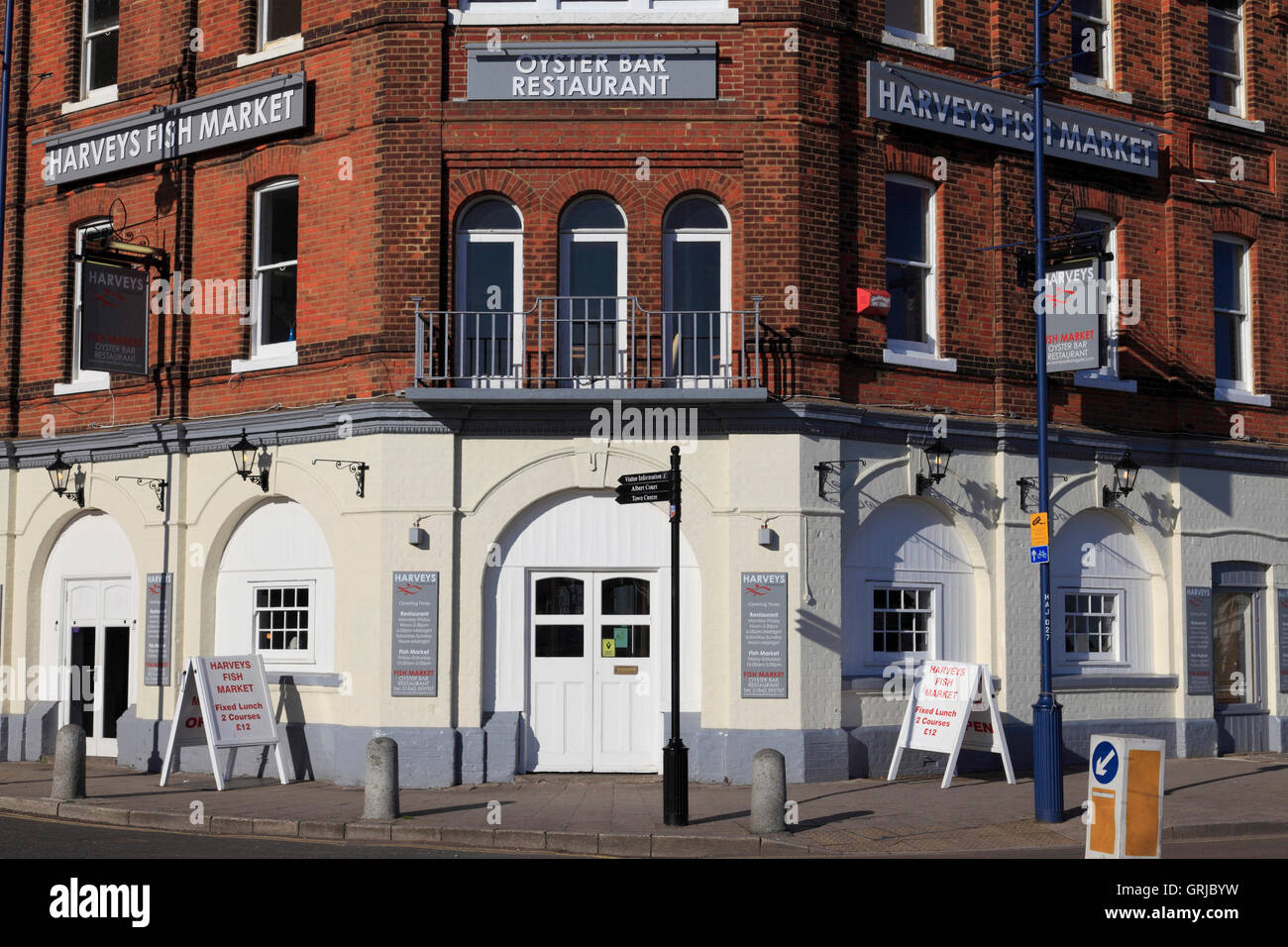 Harvey's Fish Market Restaurant, Ramsgate, Kent Stockfoto