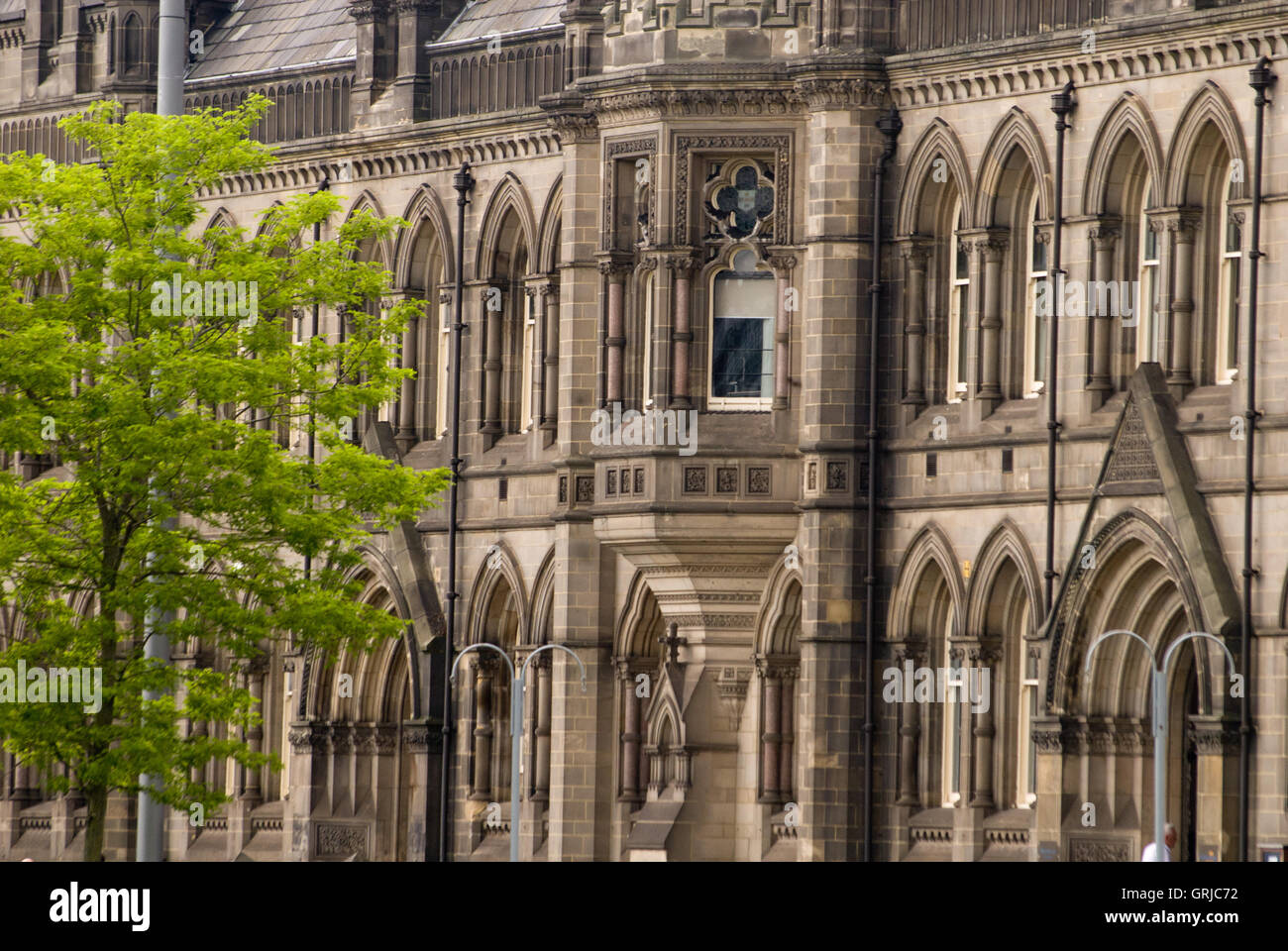 Middlesbrough Town Hall, Victoria Square Stockfoto