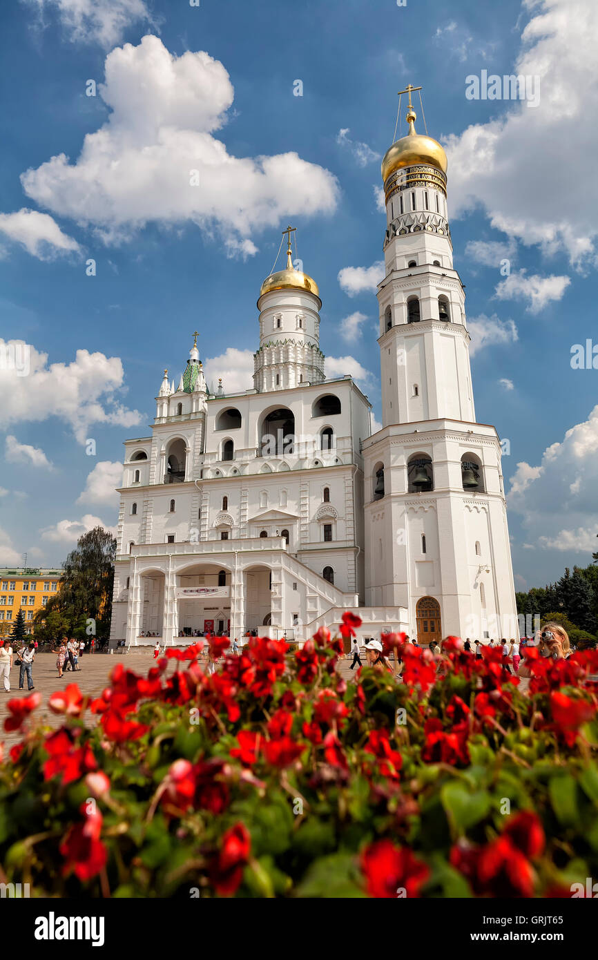 Russland, Moskau, Kreml, Ivan der große Glockenturm Stockfoto