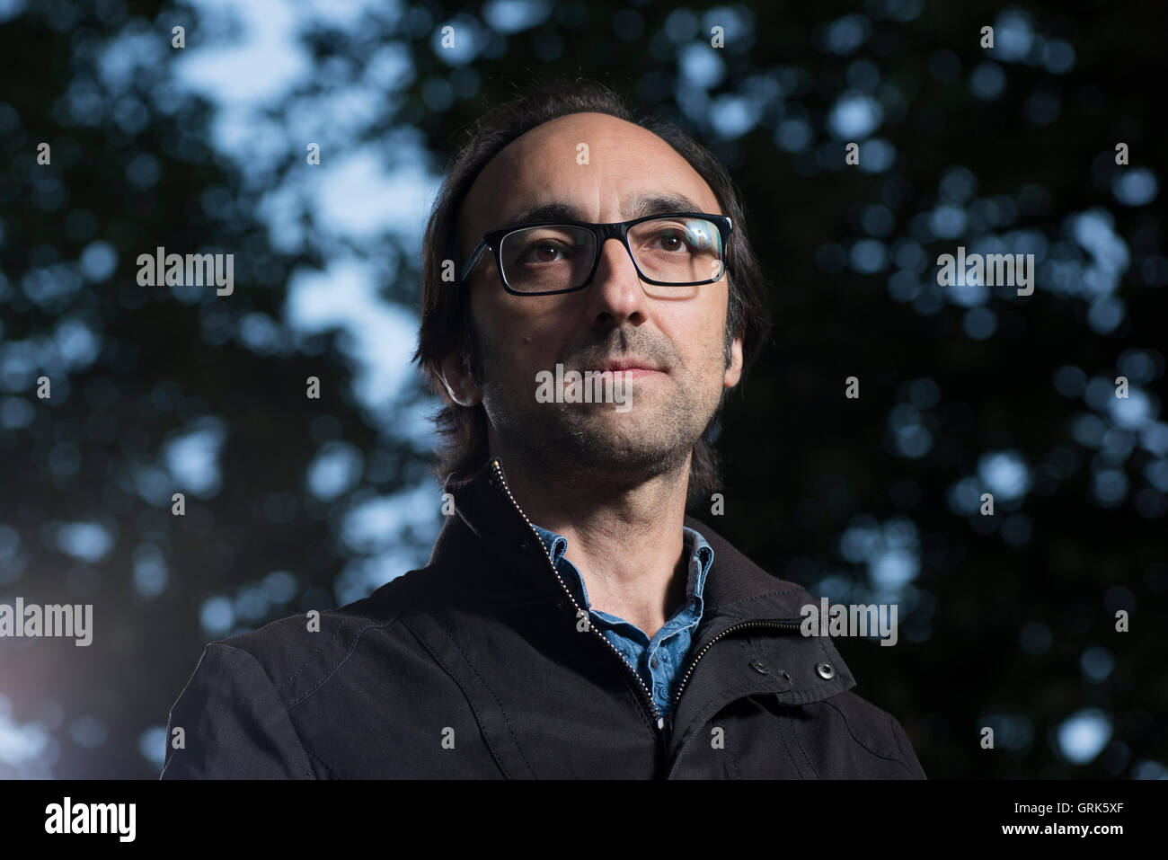 Spanischer Schriftsteller und Physiker Agustin Fernandez Mallo. Stockfoto