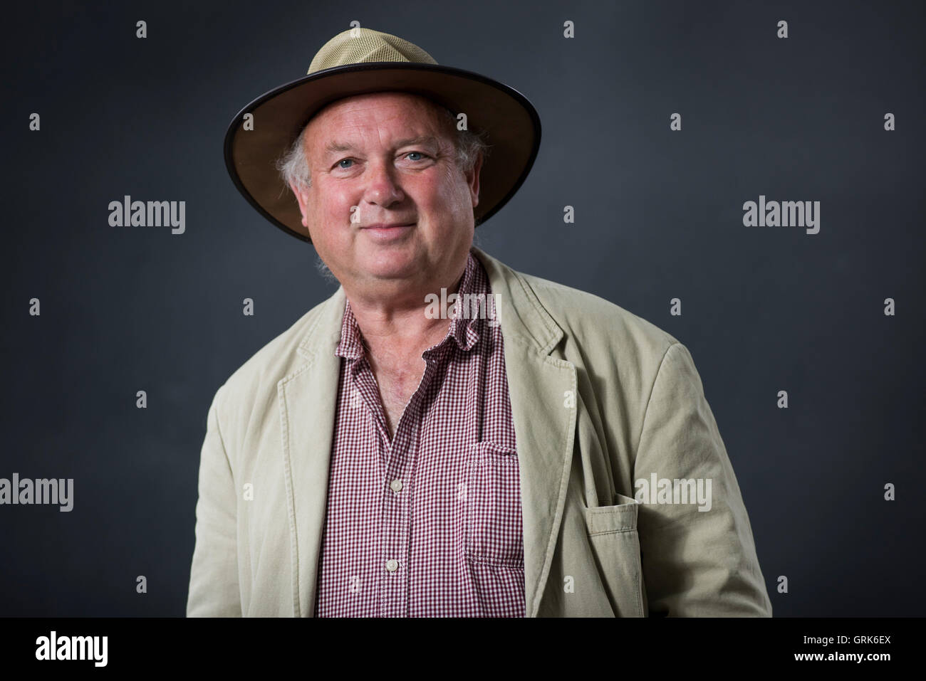 Britischer Schriftsteller Louis de Bernieres. Stockfoto