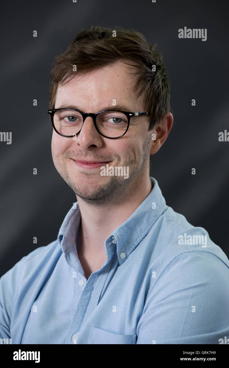 Englischer Schriftsteller David Sanger. Stockfoto