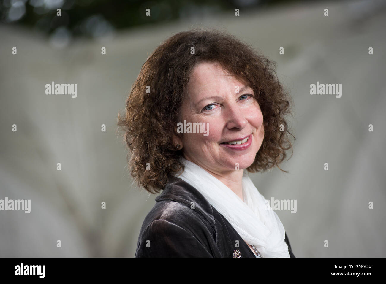 Preisgekrönte Schriftsteller und Kritiker Claire Harman. Stockfoto