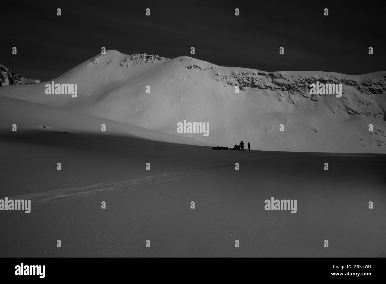 Kulusuk. Grönland. Stockfoto