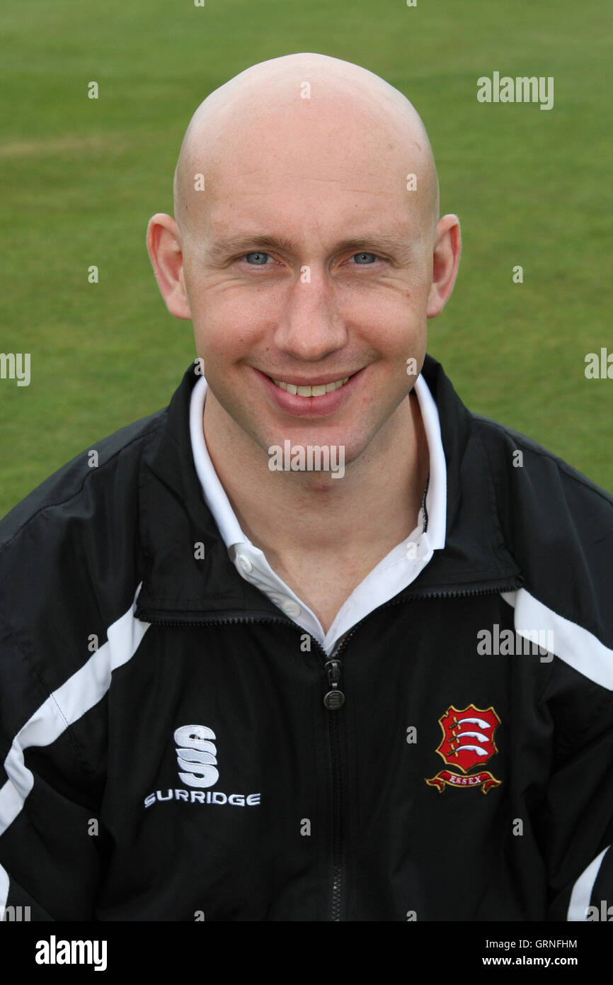 Essex CCC Pressetag bei Ford County Ground - 04.07.10 Stockfoto