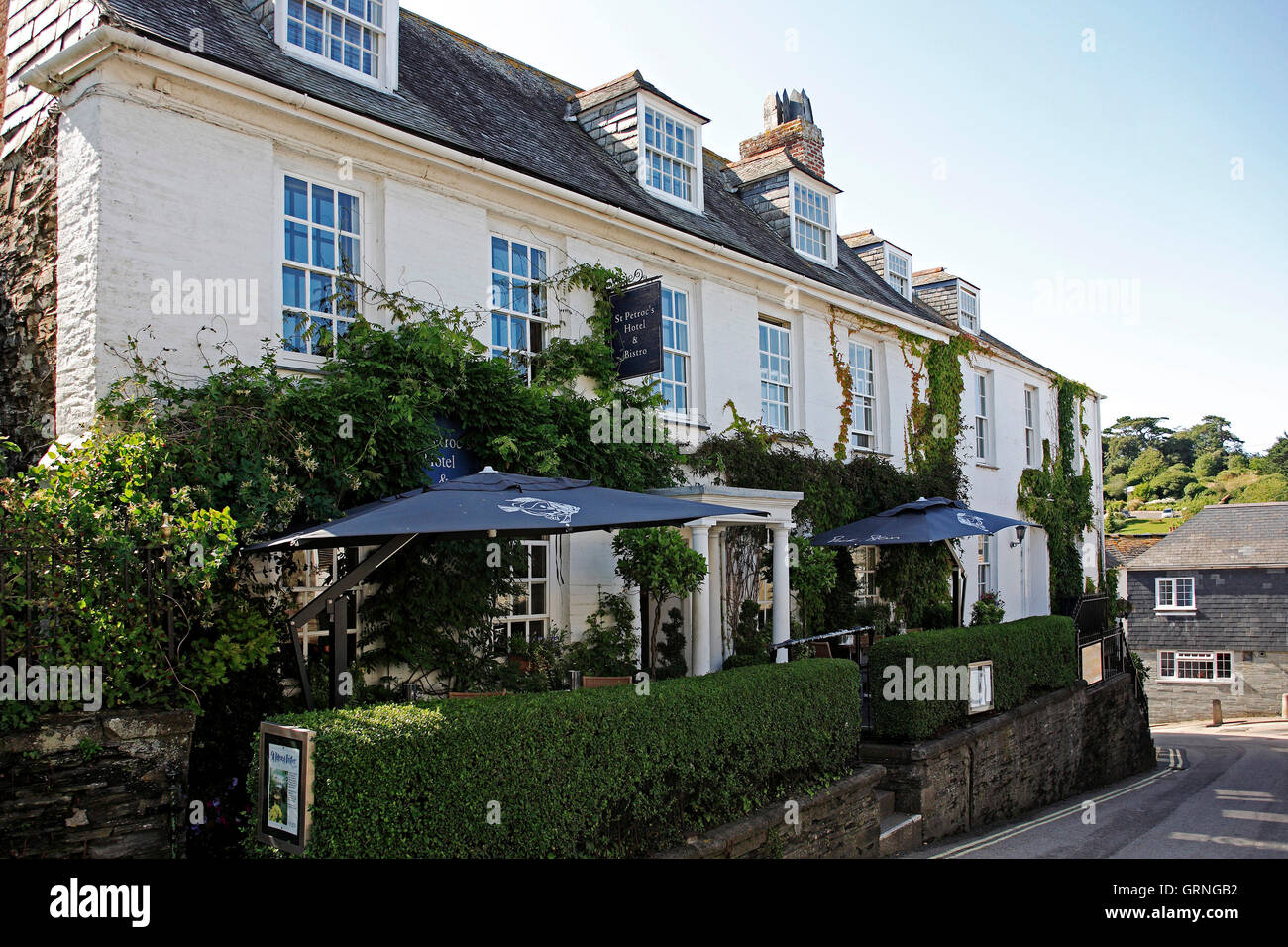 Rick Stein St. Petroc Hotel & Bistro, Padstow, Cornwall Stockfoto