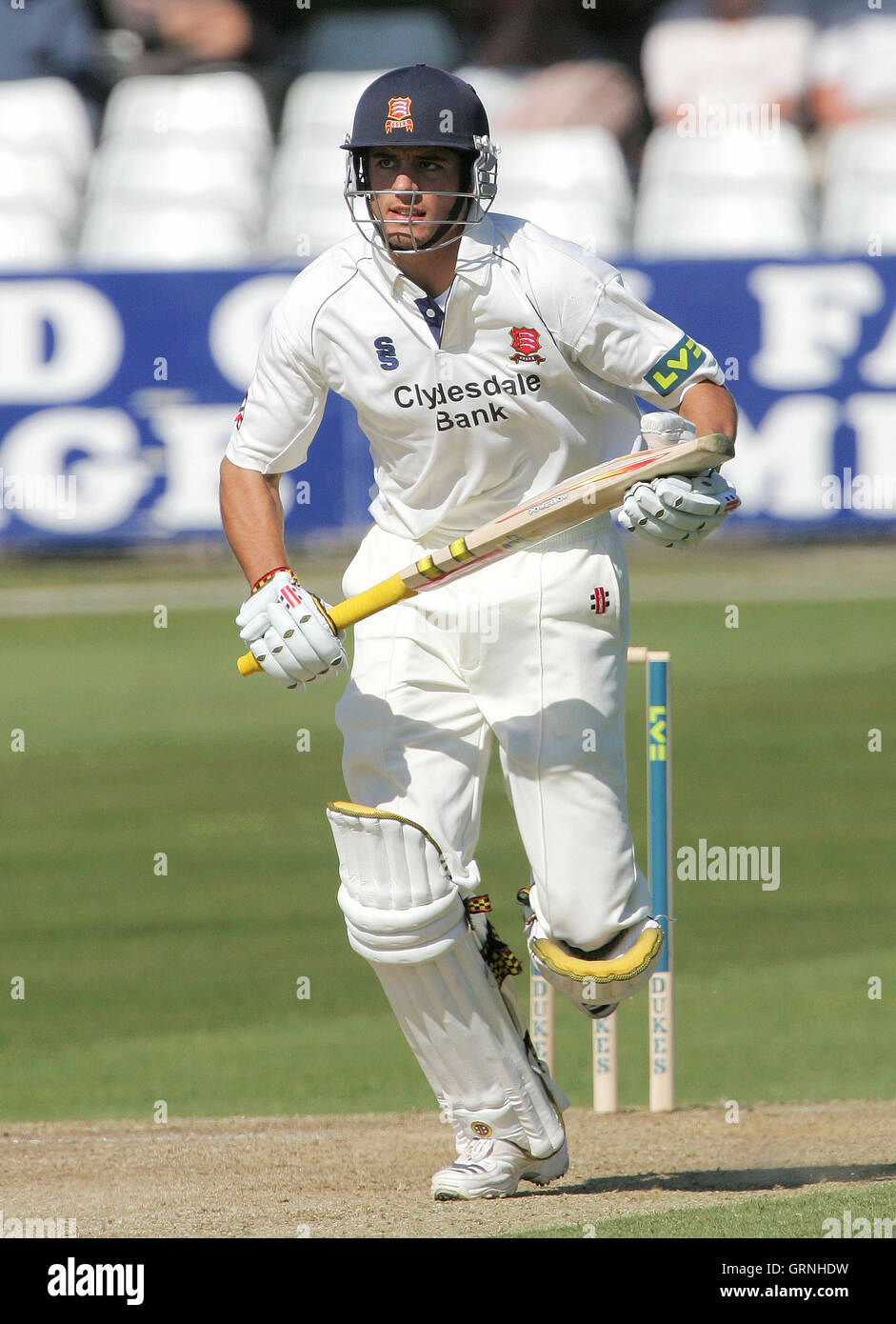 Alastair Cook von Essex - Essex CCC Vs Derbyshire CCC - LV County Championship bei Ford County Ground, Chelmsford, Essex - 19.04.07 Stockfoto