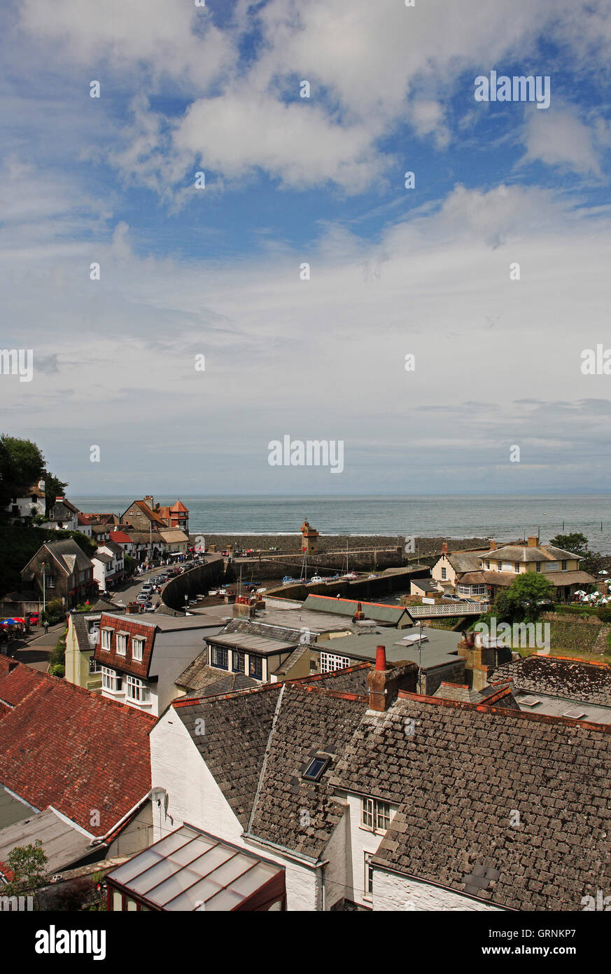 Lynmouth, Devon Stockfoto