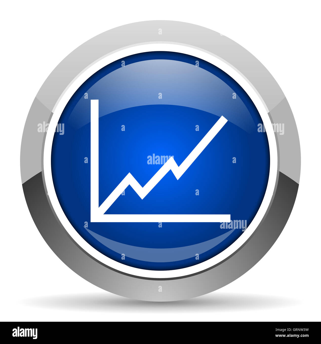 Diagrammsymbol Stockfoto