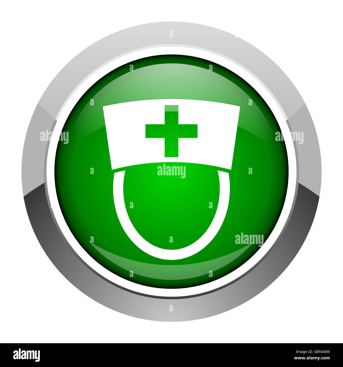 Krankenschwester-Symbol Stockfoto