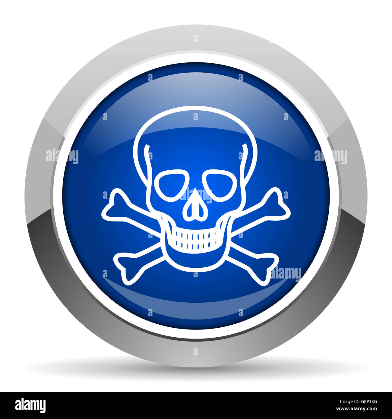 Totenkopf-Symbol Stockfoto