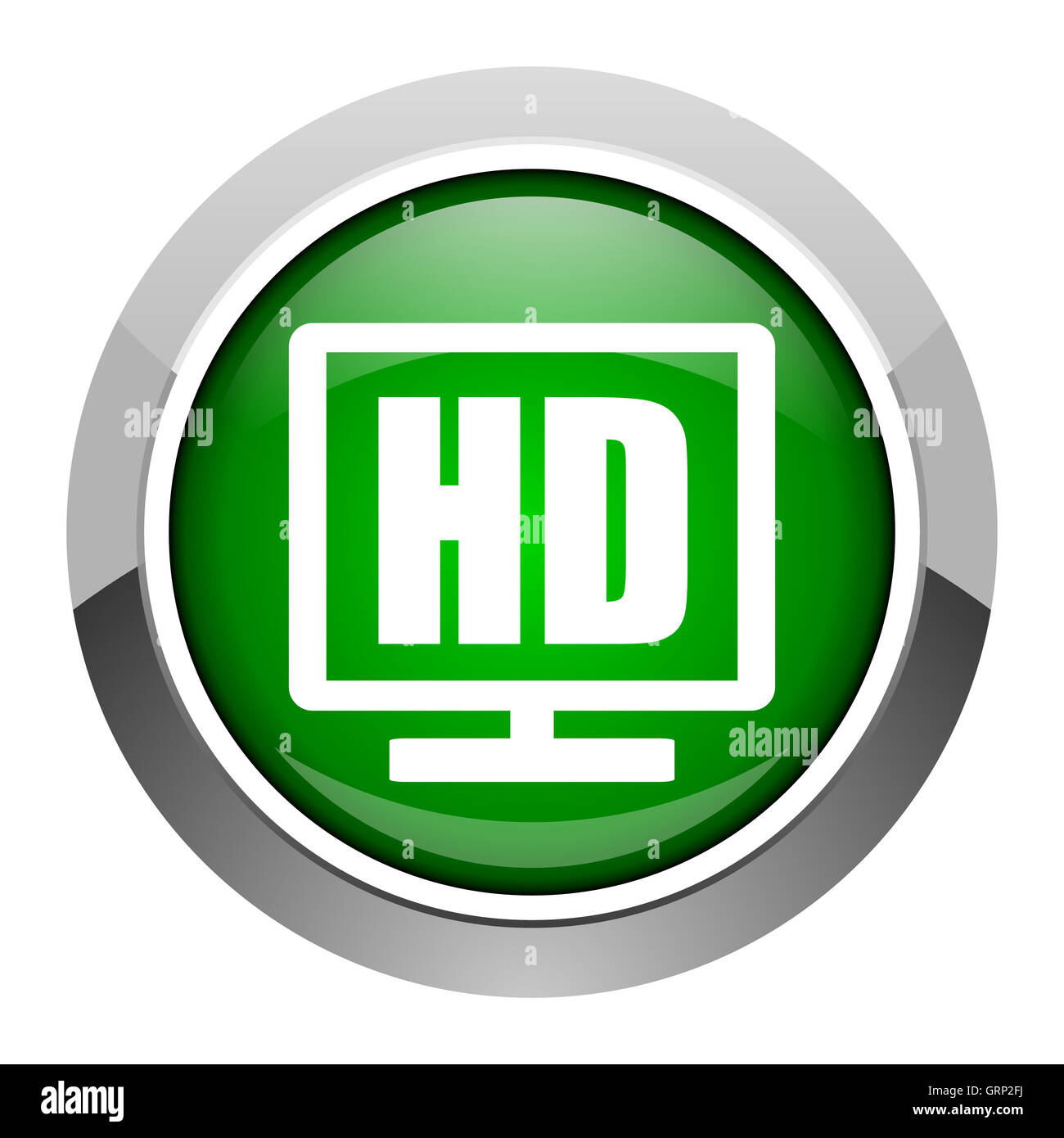 HD-Symbol "Anzeige" Stockfoto