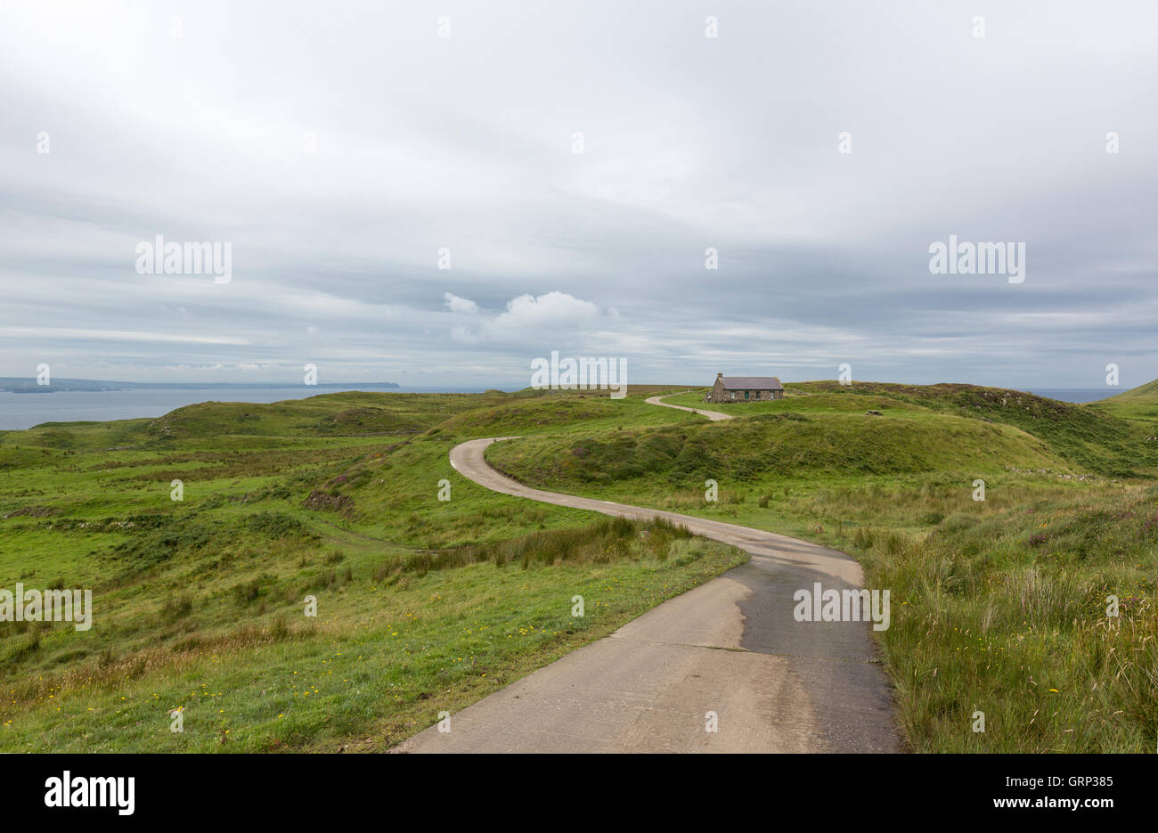 Rathlin Insel Landschaft in der Nähe von RSPB, Nordirland, Stockfoto