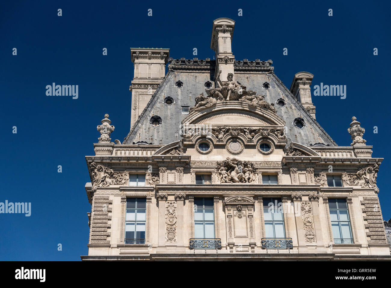 Das Louvre-Museum, Paris, Frankreich Stockfoto