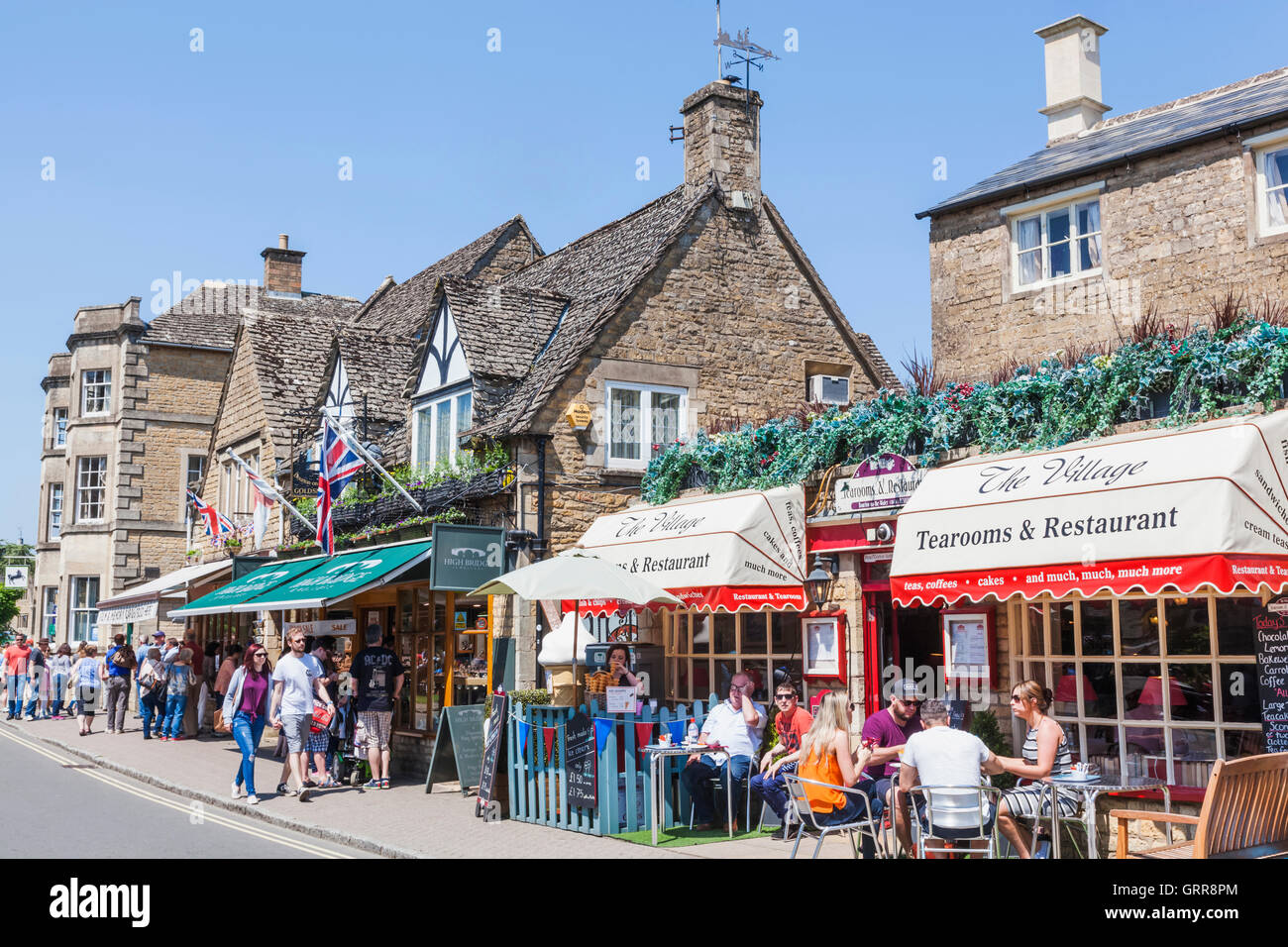 England, Gloucestershire, Cotswolds, Bourton-on-the-water Stockfoto