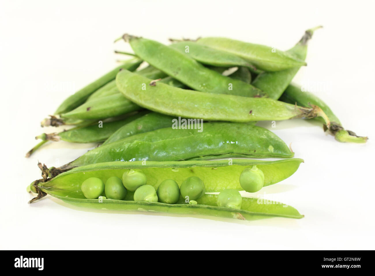 Erbsen Stockfoto