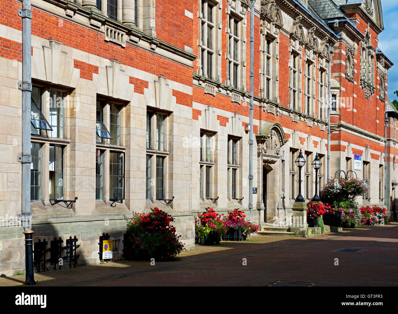 Staffordshire County Council Building, Stafford, Staffordshire, England UK Stockfoto