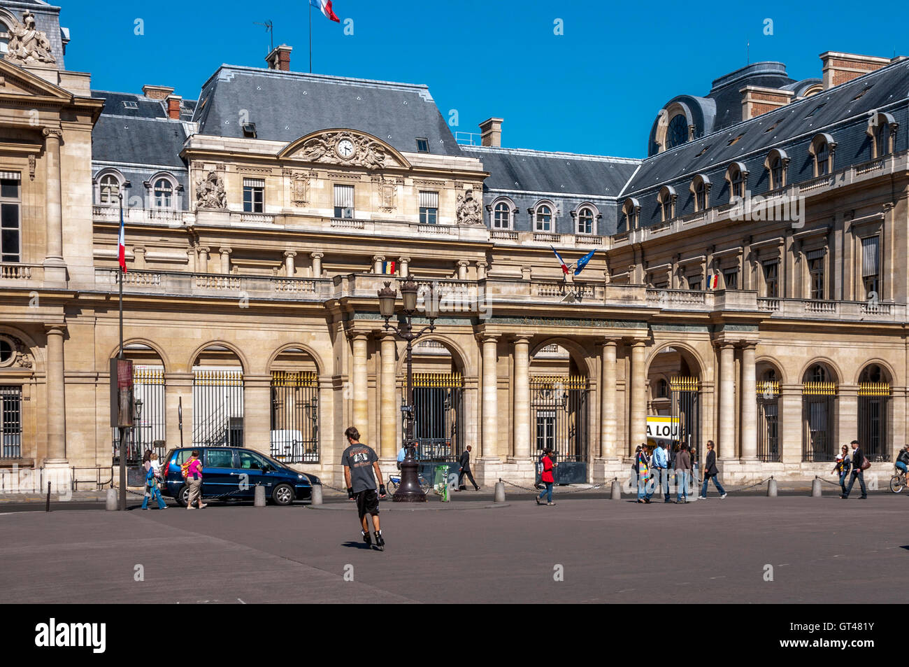 Paris (75) 1e ARR Conseil d ' Etat, Council of State Gebäude Palais Royal, Frankreich Stockfoto