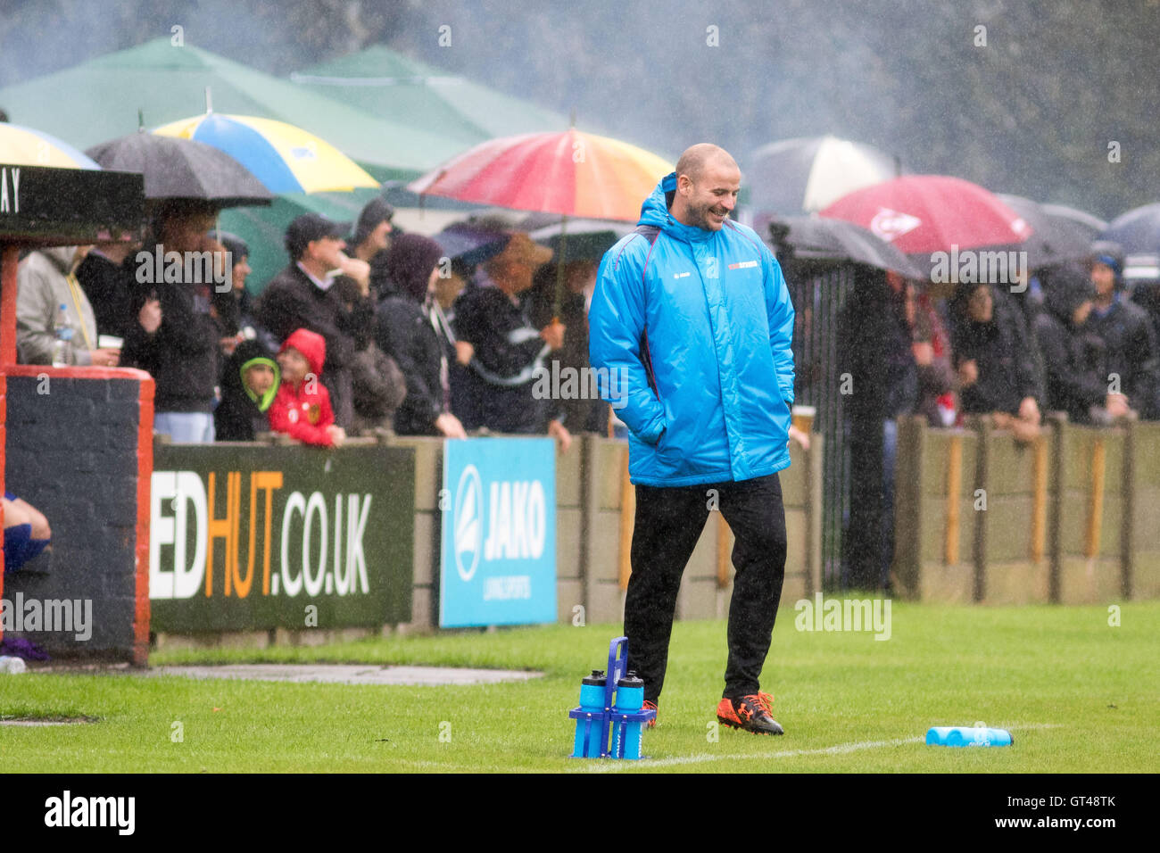 Bernard Morley, gemeinsame Manager Salford Stadt. Stockfoto