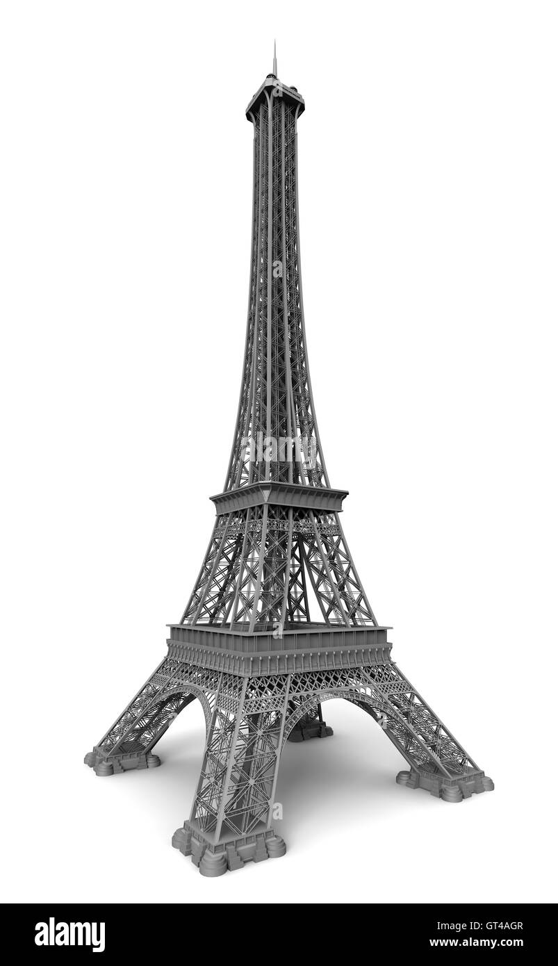 Eiffel-Turm 7 Stockfoto