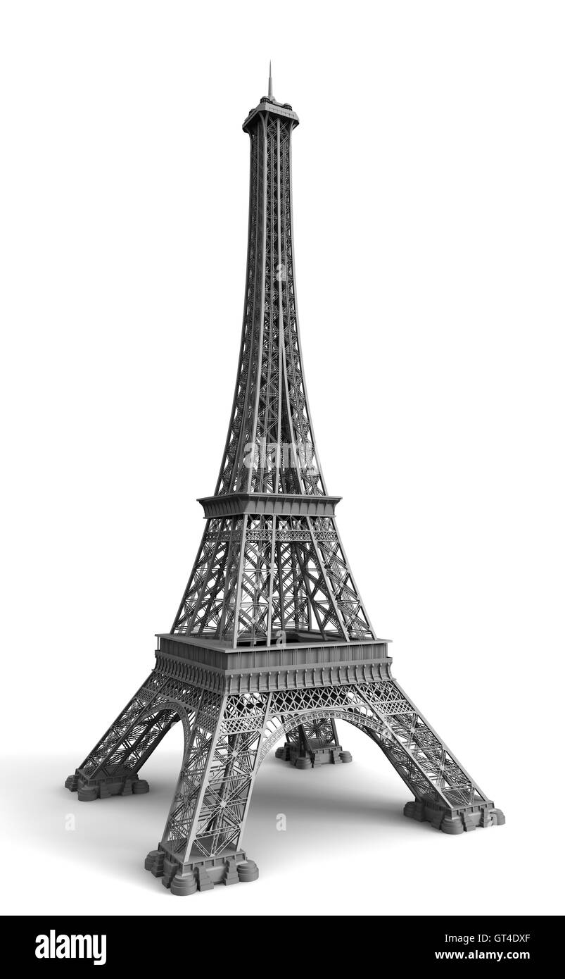 Eiffel-Turm 6 Stockfoto