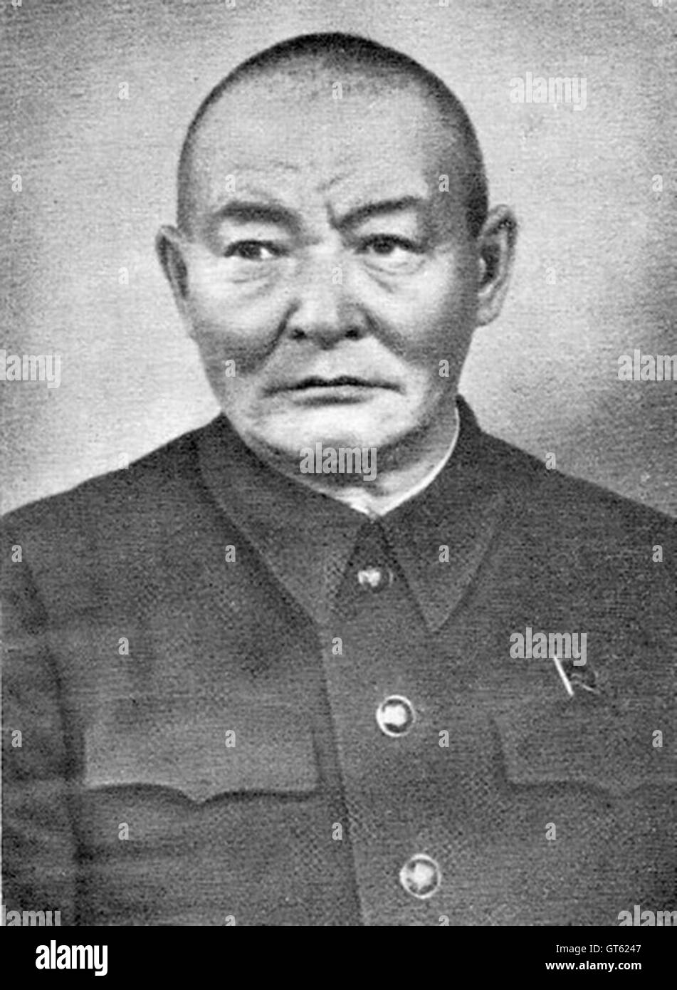 Khorloogiin Choibalsan, mongolischer Politiker Stockfoto