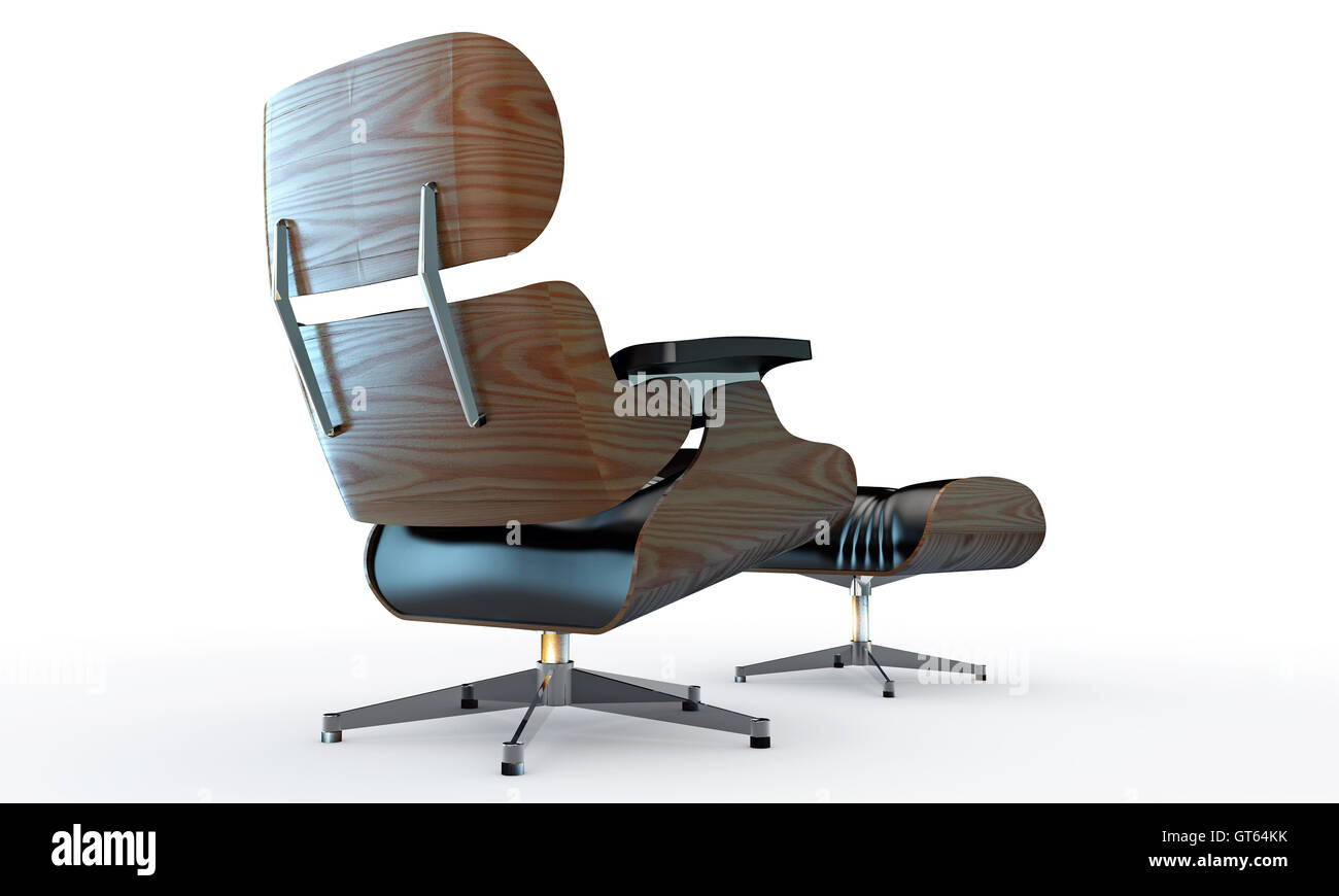 Lounge-Sessel Stockfoto