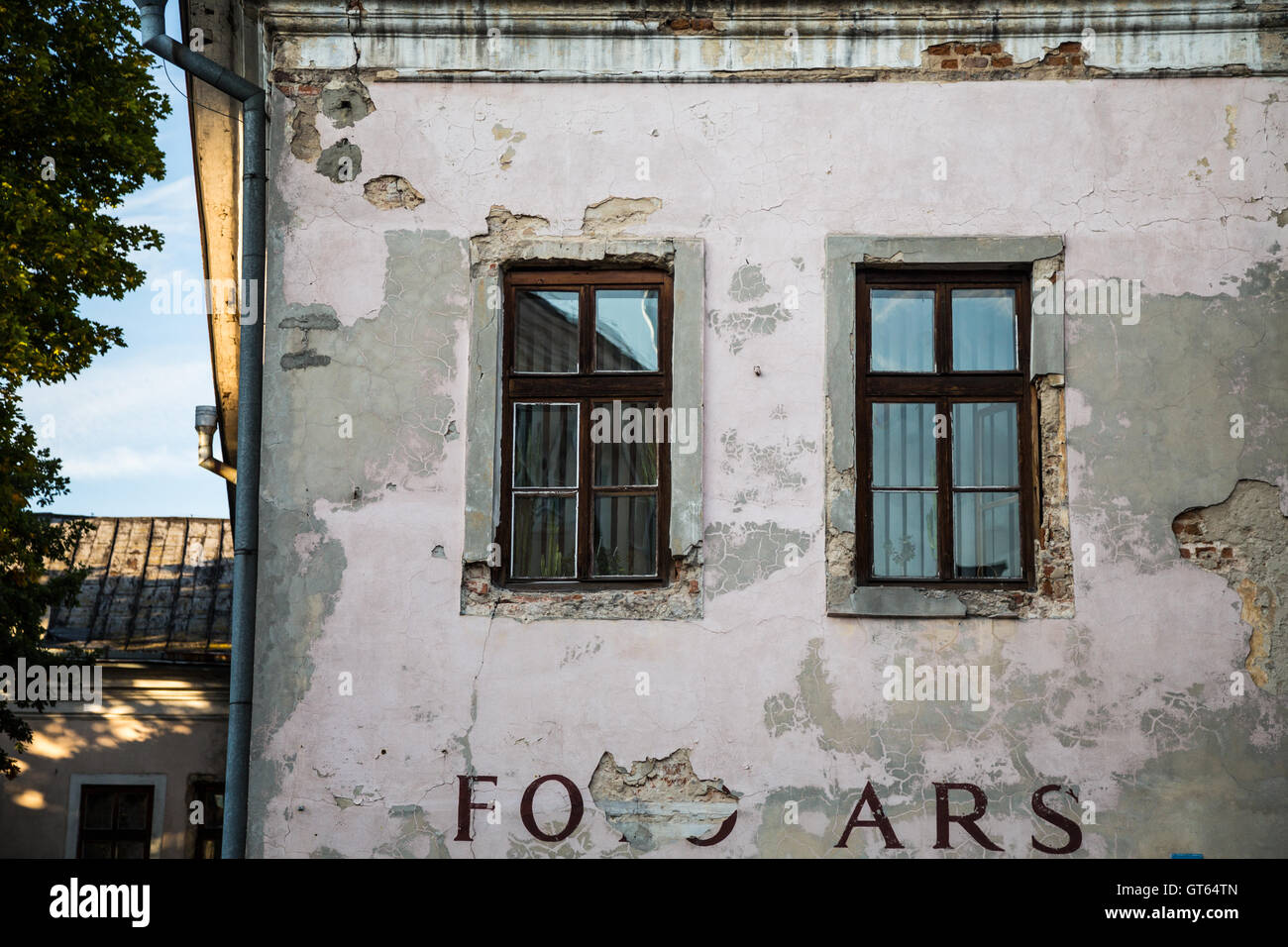 Gebäude in der Altstadt von Lublin, Polen Stockfoto