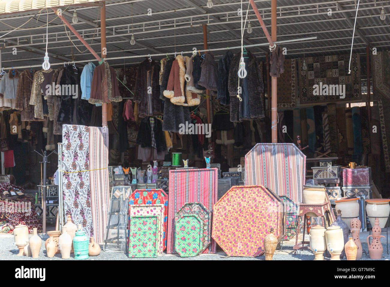 Masafi Freitagsmarkt, Fujairah, Vereinigte Arabische Emirate Stockfoto