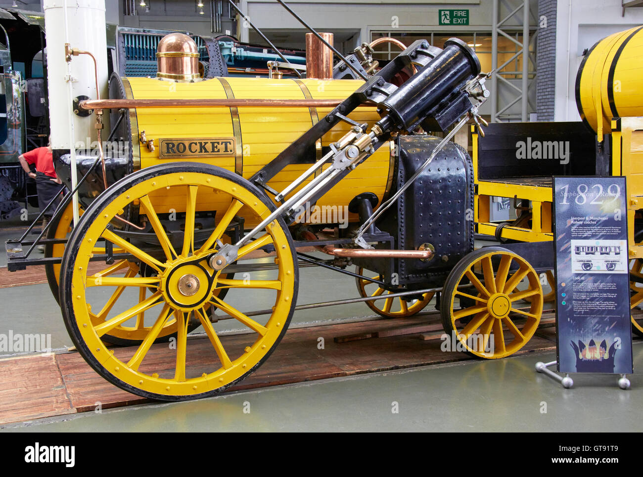 Eisenbahnmuseum in York Age of Steam die Welten besten Eisenbahnmuseum Stockfoto