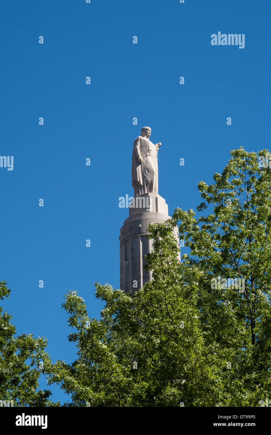 1. Weltkrieg Memorial Providence, Rhode Island, USA Stockfoto