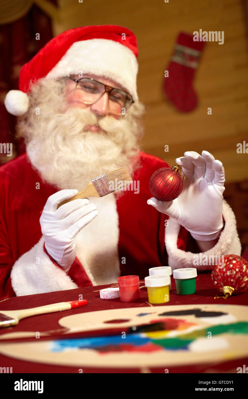 Weihnachten, Xmas, neu, Jahr, Vorbereitungen, Santa, Claus, Fairytal Stockfoto