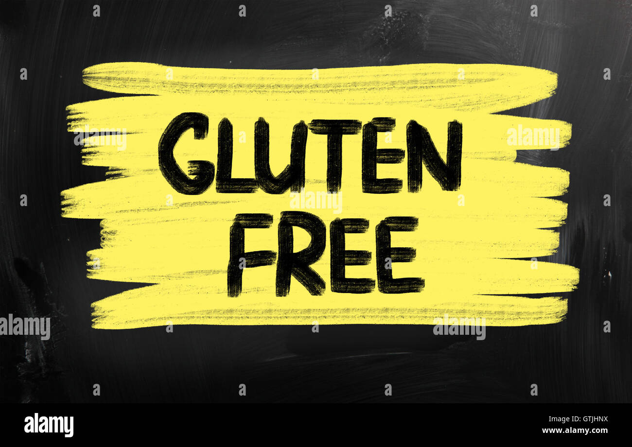 Gluten-freie Diät-Konzept Stockfoto