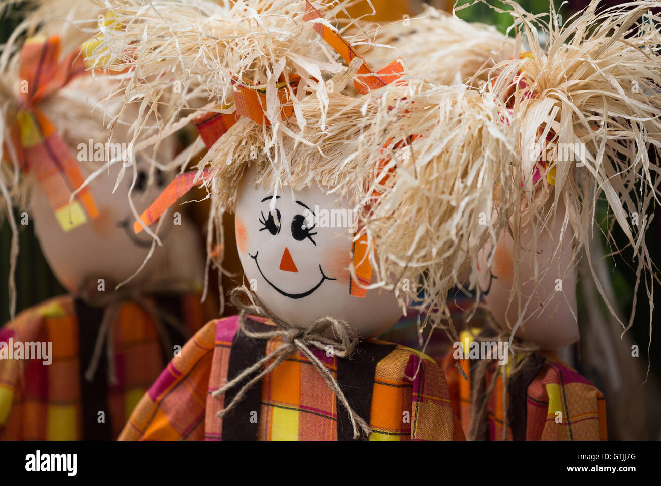 Kohlfleckpuppe. Traditionelle Spielzeuge für Kinder zum Verkauf. Swanage Dorset England Großbritannien Stockfoto