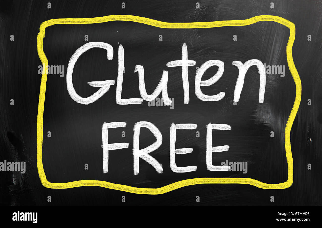 Gluten-freie Diät-Konzept Stockfoto